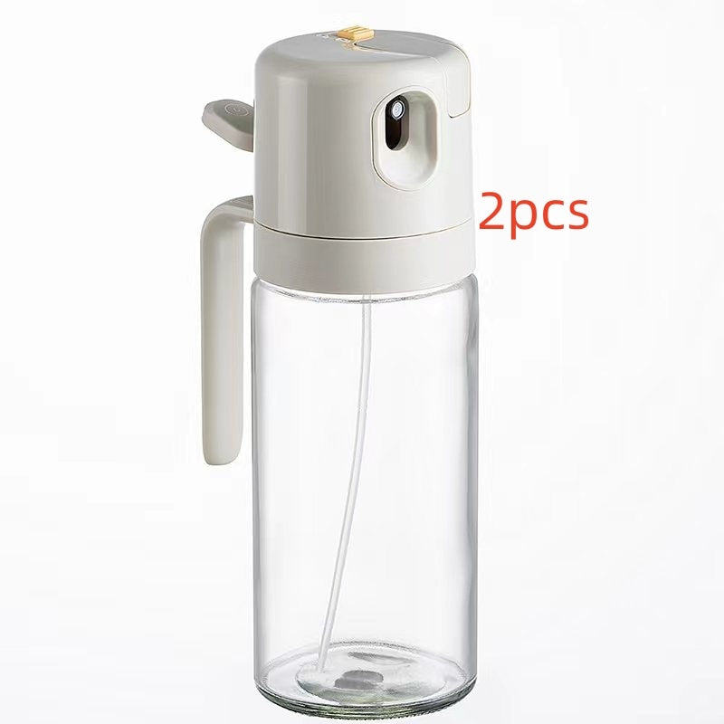 Oil Sprayer Bottle BBQ Cooking Oil Dispenser Detachable Glass