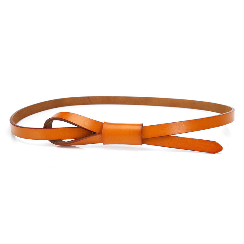 Thin fashion belt belts