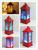 Santa Claus Snowman Light Home Decor