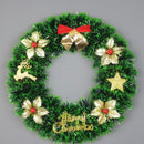 Christmas Decorations Festival Wreath Window Layout Door Hanging