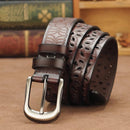 Trendy Hollow Pattern Belt for Women – Jeans Waistband