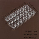 24 Diy Spherical Mould Solid Chocolate Mould