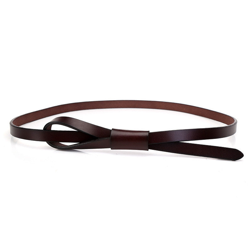 Thin fashion belt belts