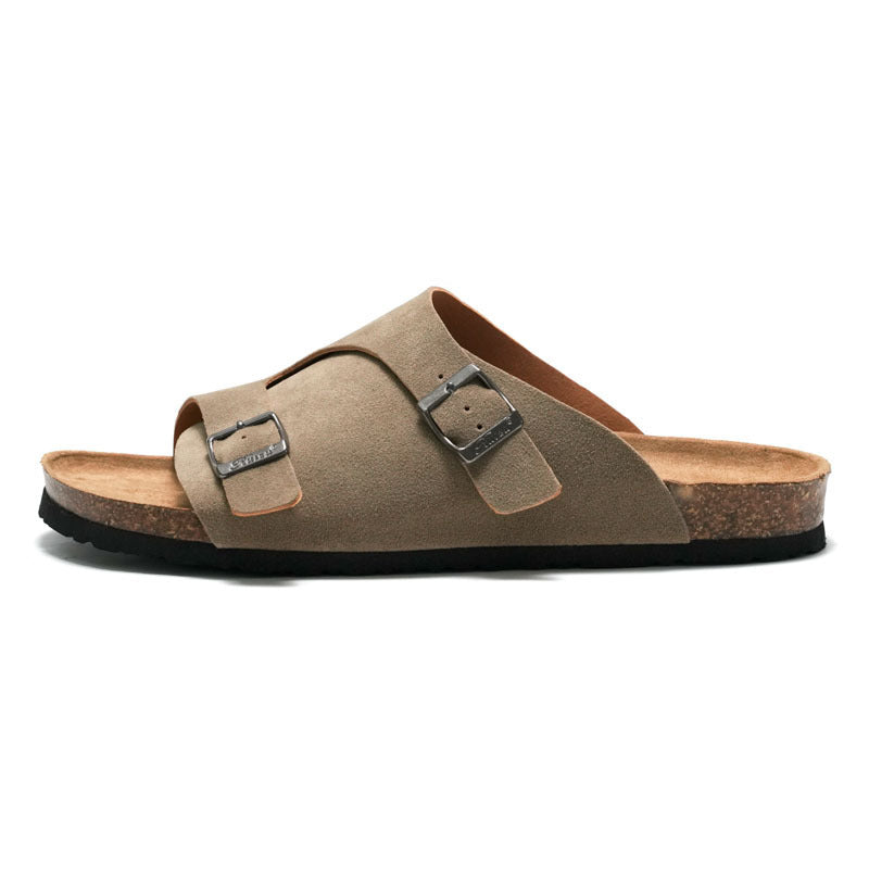 Ladies Cork Sandals For Outer Wear Footwear Shoe