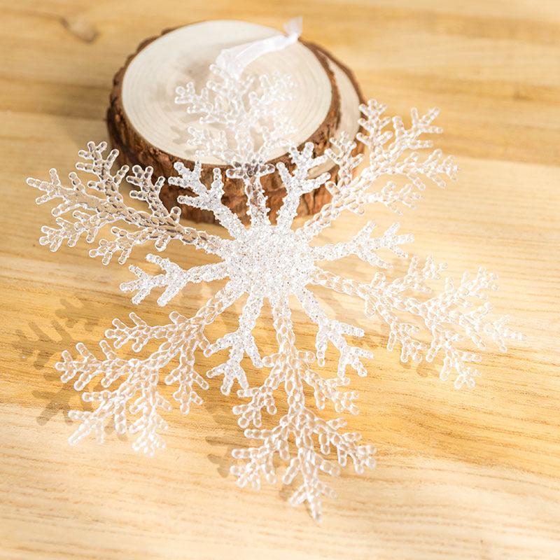 Christmas Decoration Acrylic Transparent Snowflake