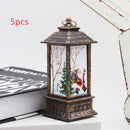 Santa Claus Snowman Light Home Decor