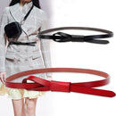 Thin fashion belt belts