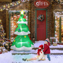 6.9ft Christmas Tree With 4 LED Light Bundles And Pocket Inflatable Decoration