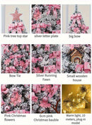 180cm Christmas Tree With Red Accessories