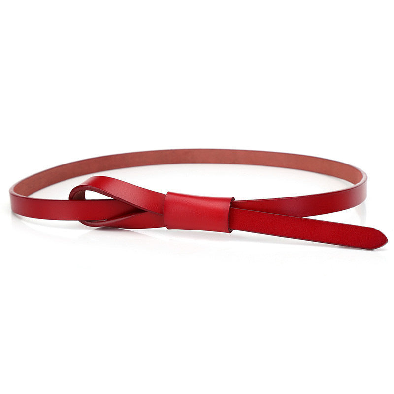 Thin fashion belt belts