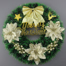 Christmas Decorations Festival Wreath Window Layout Door Hanging