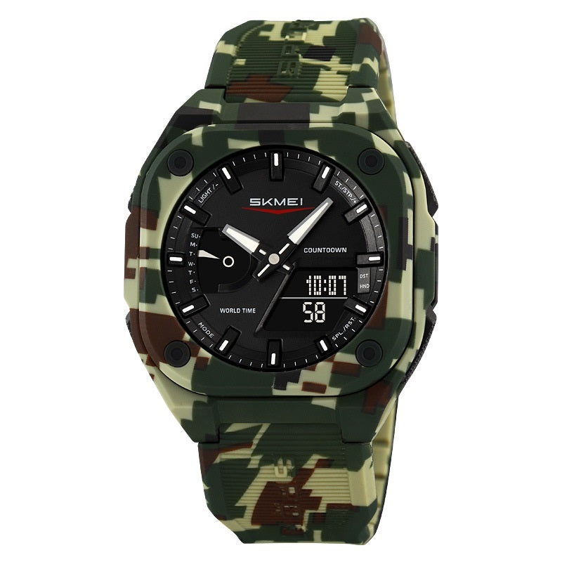 Double Inserts Luminous Waterproof Mens Watch Watches Luxury