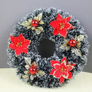 Christmas Decorations Festival Wreath Window Layout Door Hanging