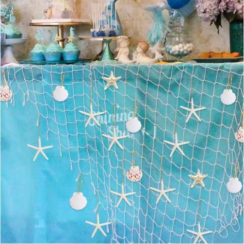 20 PCS Christmas Starfish Hanging Ornaments