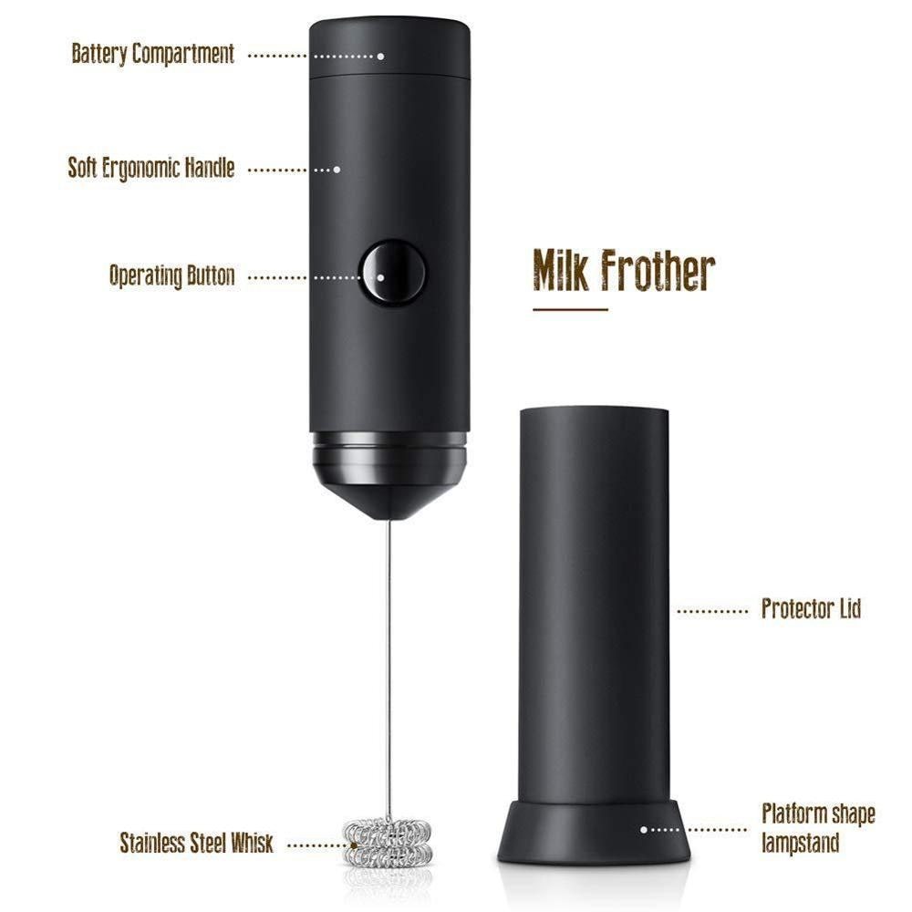 Electric Milk Frother Egg Foam Coffee Maker
