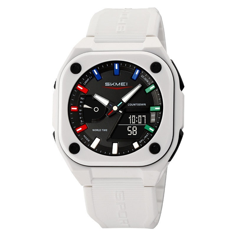 Double Inserts Luminous Waterproof Mens Watch Watches Luxury