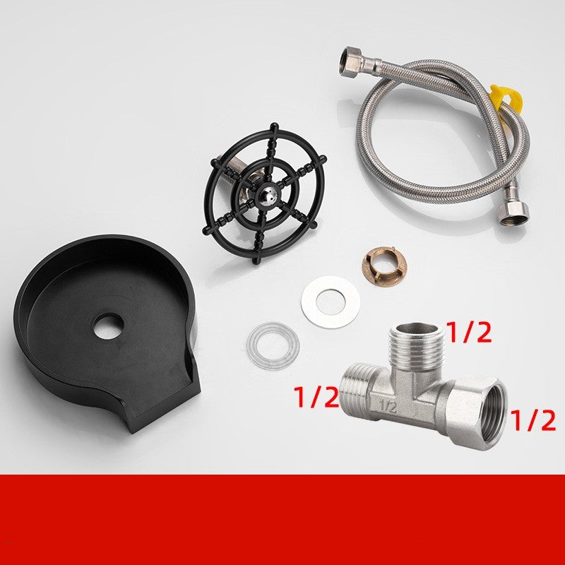 Small Sink Stainless Automatic High Pressure Cup Washer