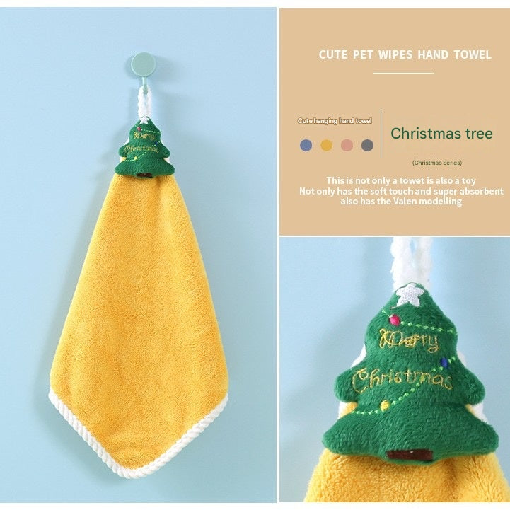Christmas Theme Hand Towel--1pcs