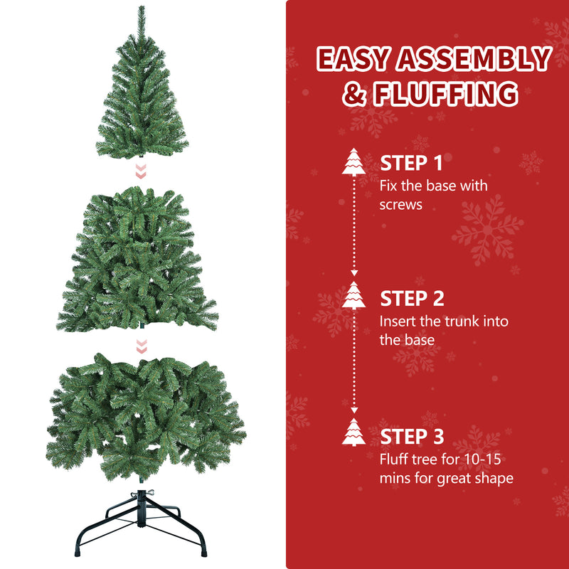 Unlit Artificial Christmas Tree