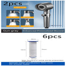 Gear Adjustable Strong Supercharged Shower Head