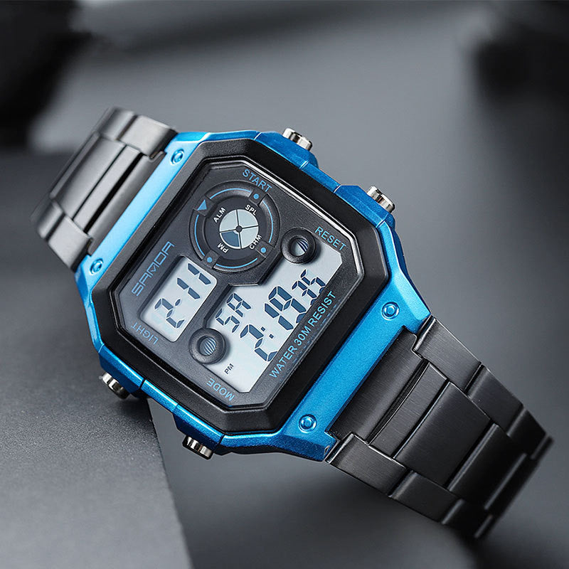 Men's Watches Stainless Steel LED Watches