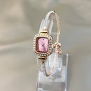 Diamond Bracelet Small Square Watch