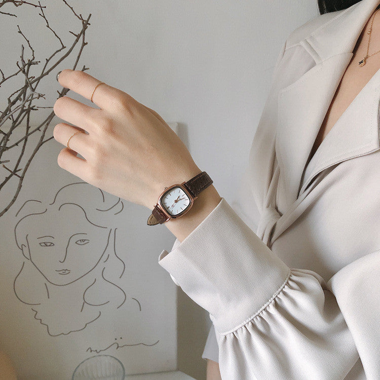 Simple Personality Men's Watch And Women's Quartz Watch Set