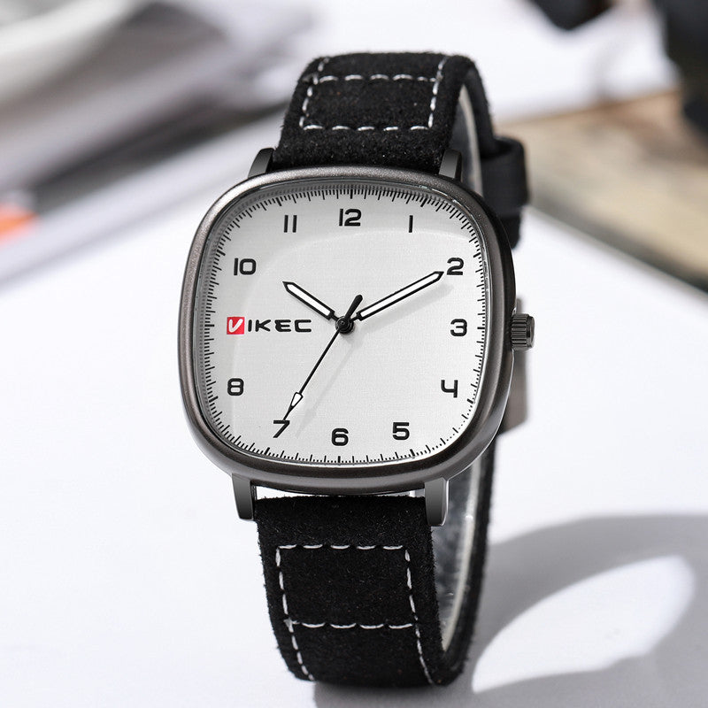 Men's Watch Simple Large Dial Watch Set