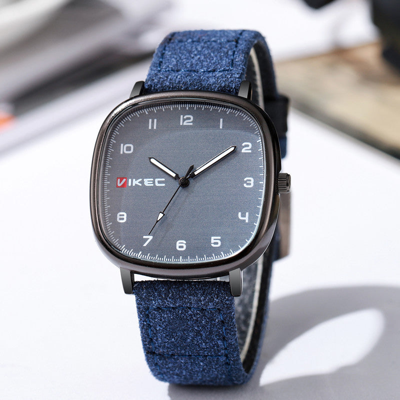 Men's Watch Simple Large Dial Watch Set