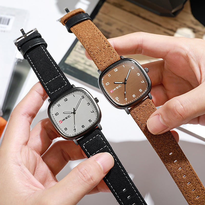 Men's Watch Simple Large Dial Watch Set
