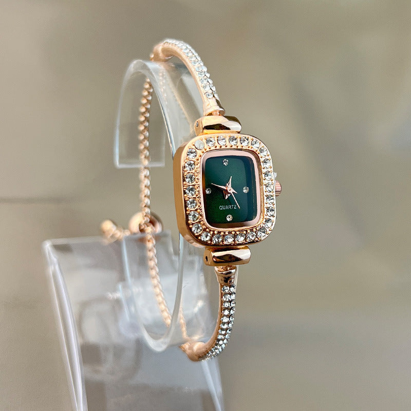 Diamond Bracelet Small Square Watch