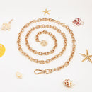 Waist Chain Lady New Simple Matte Hollow Punk Wind Chain