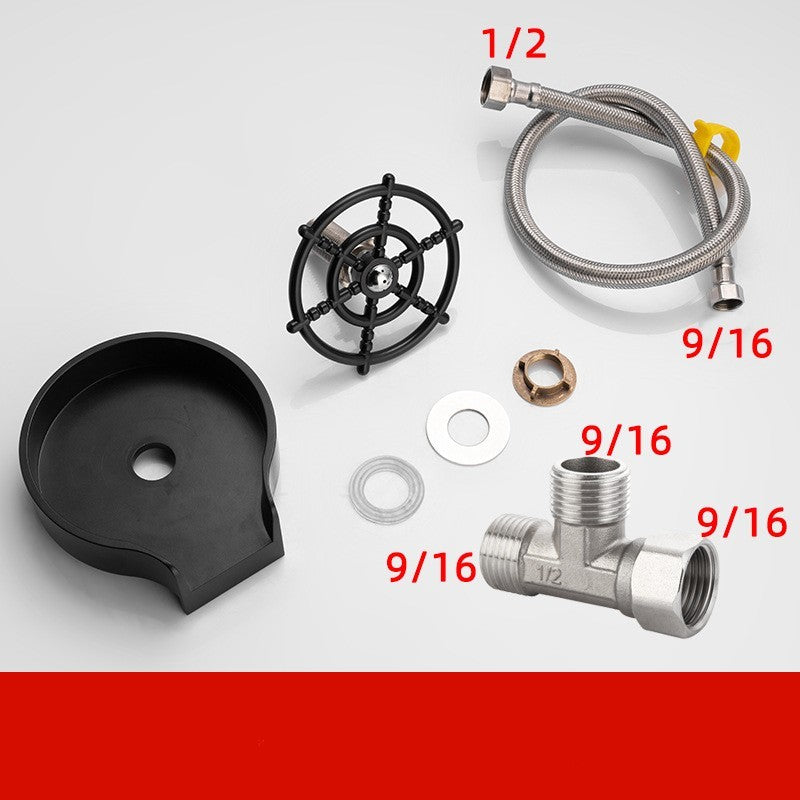 Small Sink Stainless Automatic High Pressure Cup Washer