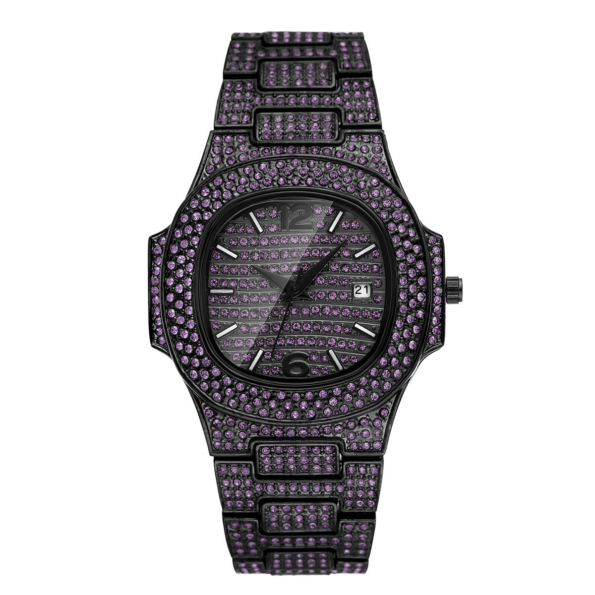 Full Diamond Men's Watch