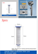 Gear Adjustable Strong Supercharged Shower Head