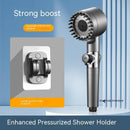 Gear Adjustable Strong Supercharged Shower Head