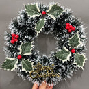 Christmas Decorations Festival Wreath Window Layout Door Hanging