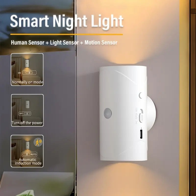 RGB Gradient LED Light With Motion Sensor for Wall