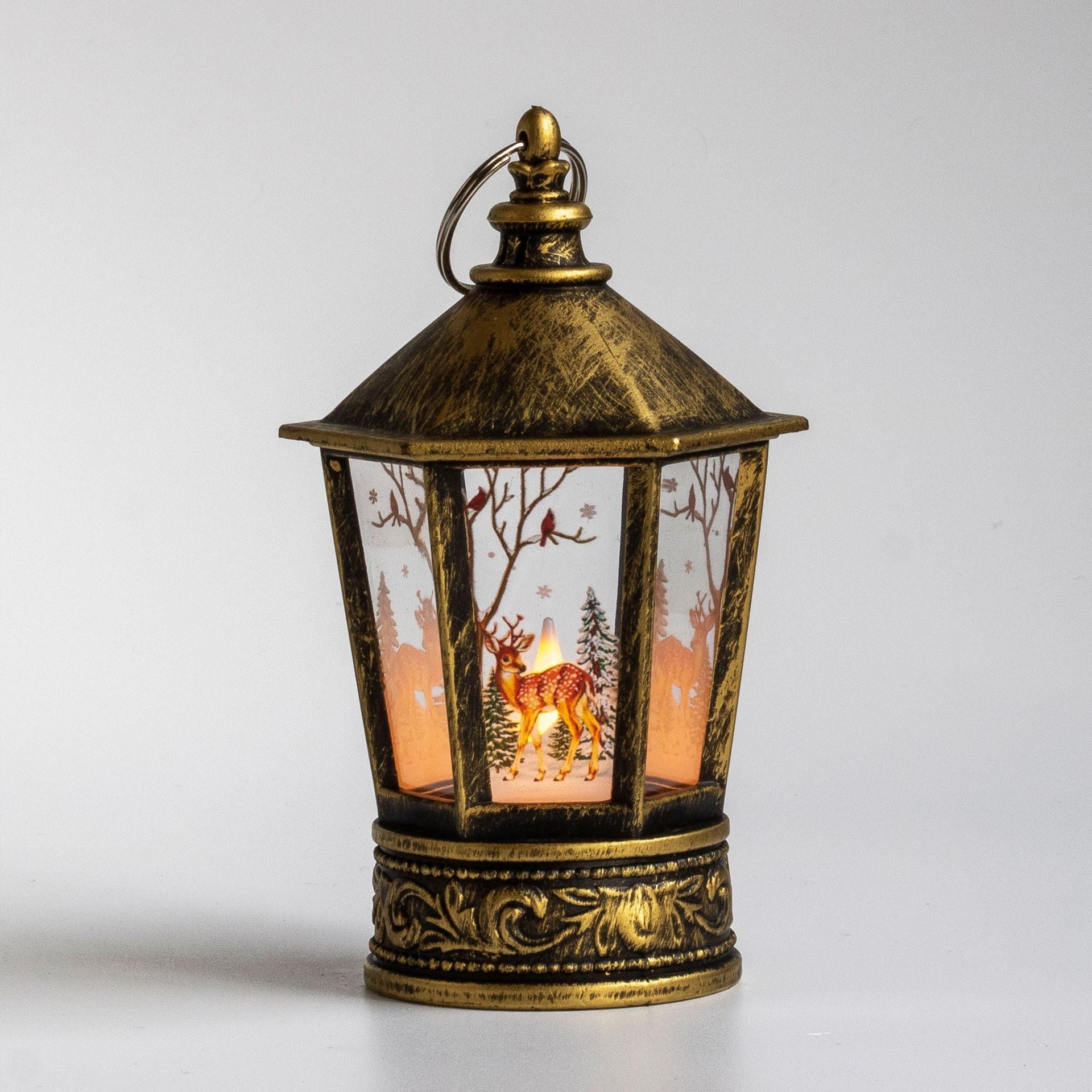 Santa Claus Snowman Light Home Decor