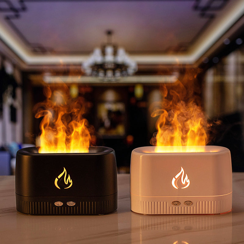 Bedroom Silent Essential Oil Flame Aroma Diffuser