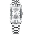 Stainless Steel Simple Square Business Fashion Watch