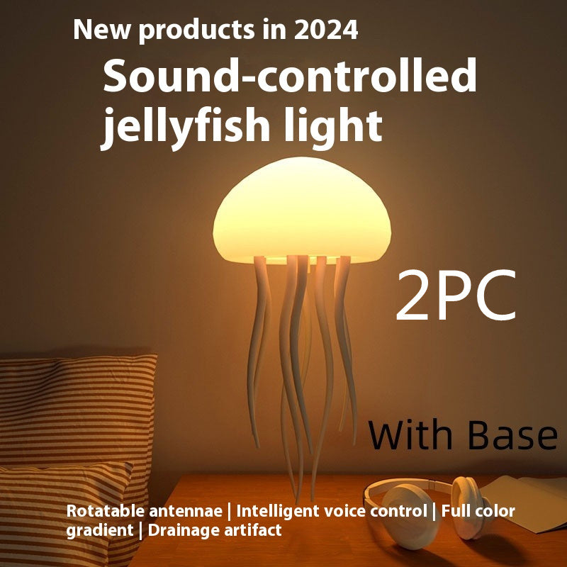 Jellyfish Mood Lamp LED For Bedside Desk