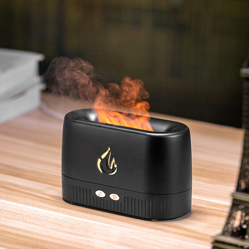 Bedroom Silent Essential Oil Flame Aroma Diffuser
