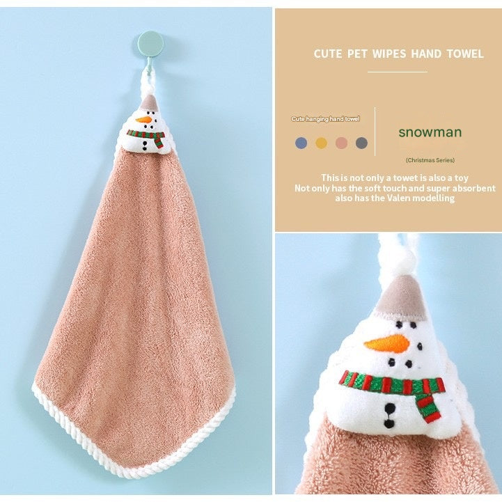 Christmas Theme Hand Towel--1pcs