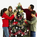 20 PCS Christmas Starfish Hanging Ornaments