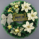 Christmas Decorations Festival Wreath Window Layout Door Hanging