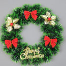 Christmas Decorations Festival Wreath Window Layout Door Hanging