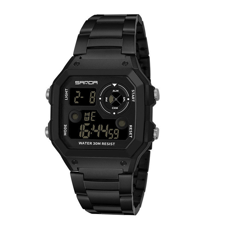 Men's Watches Stainless Steel LED Watches
