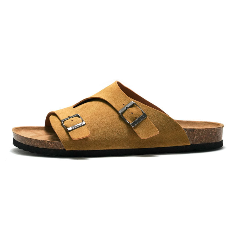 Ladies Cork Sandals For Outer Wear Footwear Shoe
