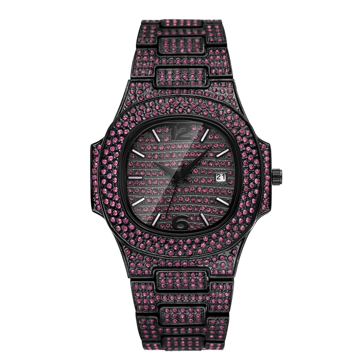 Full Diamond Men's Watch